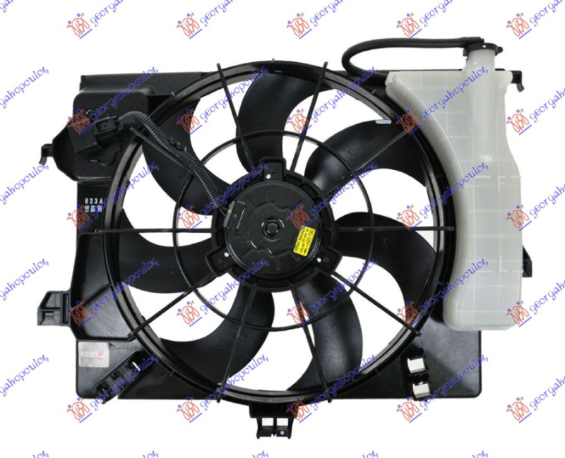 Ventilator komplet gas