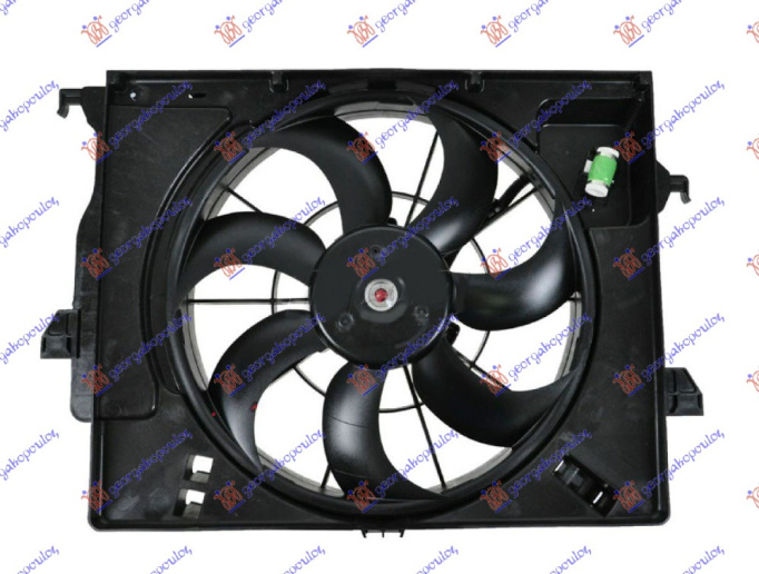Ventilator komplet gas