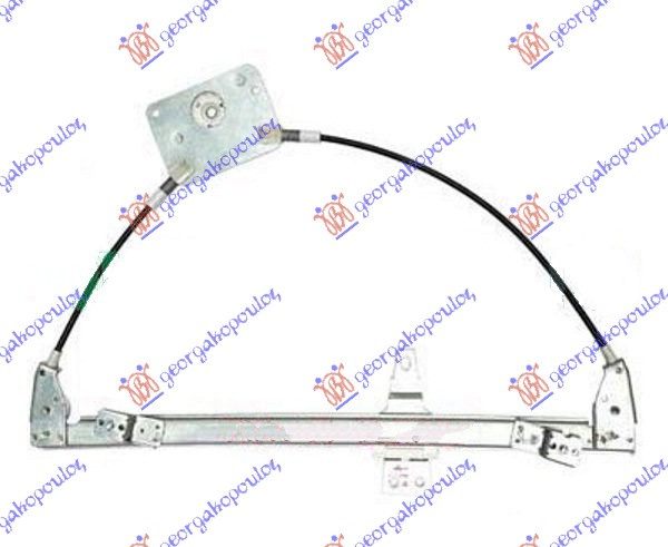 Ngritës/rregullator për dritaren e përparme elektrik (pa motor) (А cilësi)
