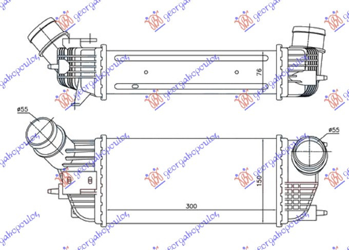 Interkuler 2.0 HDi dizel (300x155x80)