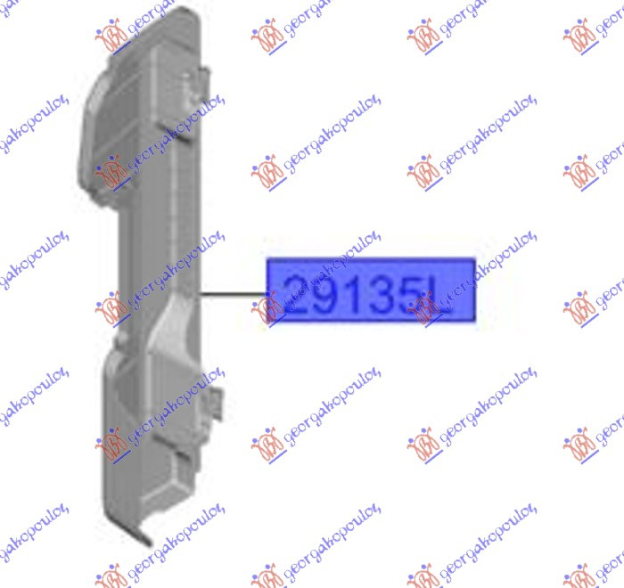 Mbulues i përparëm për radiator (1.2 /1.4) (Origjinal)