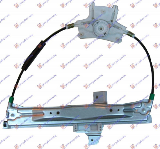 Ngritës/rregullator për dritaren e pasme elektrik (pa motor)