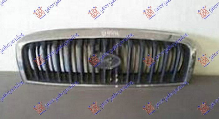 Maskë pvc/grilë me shirit krom