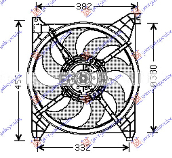 Ventilator komplet benzinë