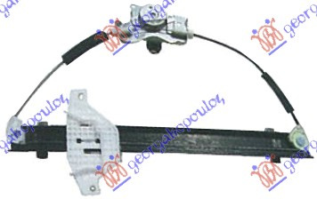 Ngritës/rregullator për dritaren e përparme elektrik (pa motor)