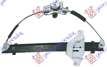 Ngritës/rregullator për dritaren e përparme elektrik (pa motor)