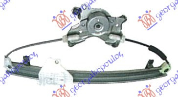Ngritës/rregullator për dritaren e pasme elektrik (pa motor)