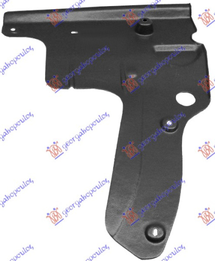 Mbrojtje/kapak nën motor / anësore