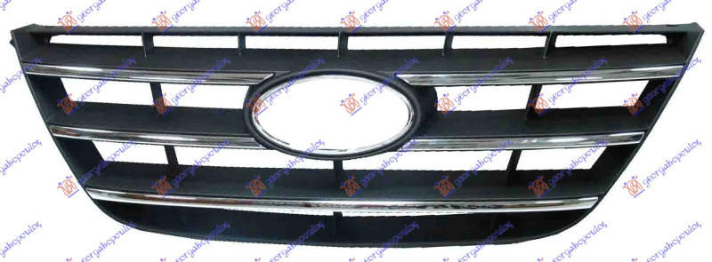 Maskë pvc/grilë krom 08-