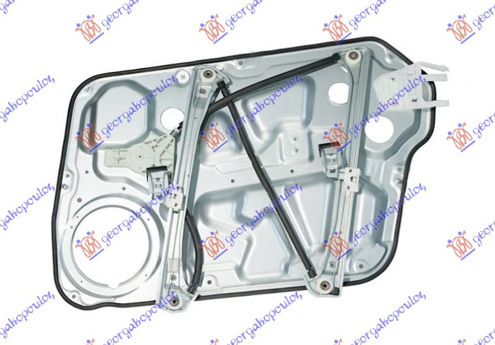Ngritës/rregullator për dritaren e përparme elektrik (pa motor) me panel