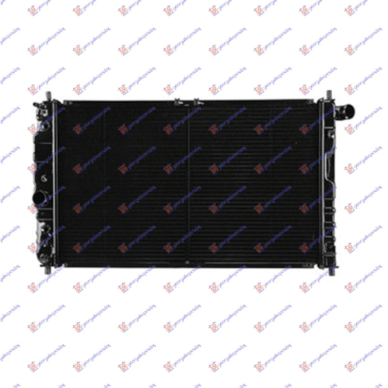 Radiator për motor 1.6-2.0-2.2 benzinë/(marsh automatik) (656x382)