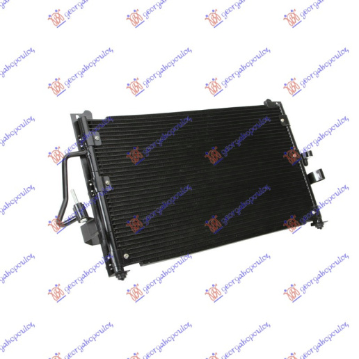 Radiator i kondicionerit 1,6-2,0cc (60x36,5x2,0)
