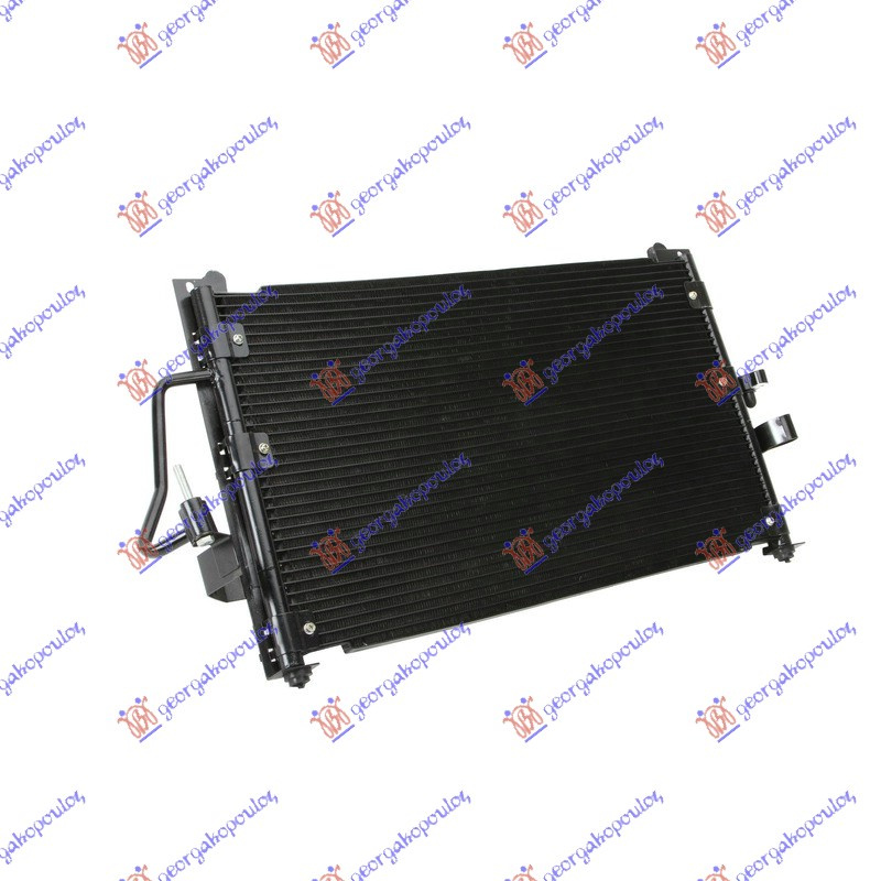 Radiator i kondicionerit 1,6-2,0cc (60x36,5x2,0)