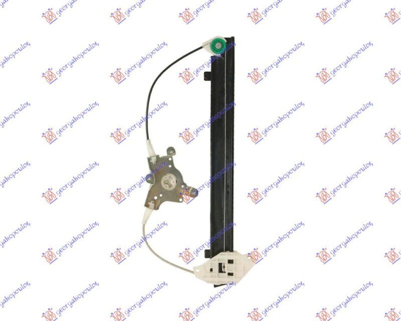 Ngritës/rregullator për dritaren e përparme elektrik (pa motor)