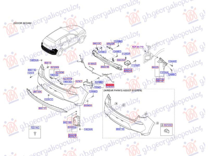 Drita për mjegull të pasme (Origjinal)