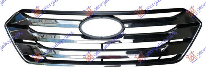 Maskë pvc/grilë e gjitha krom