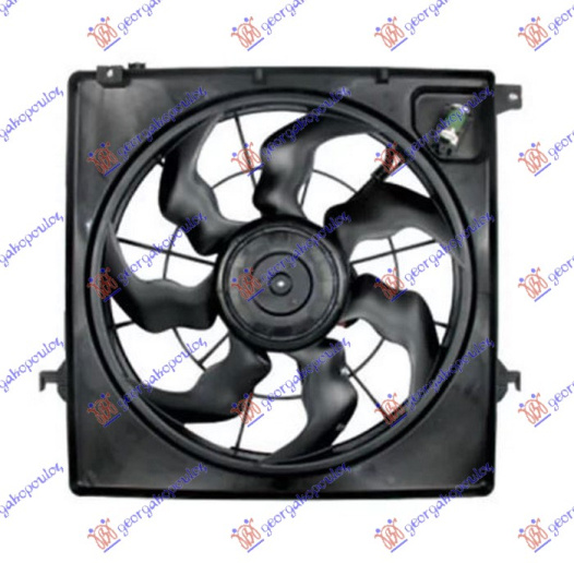 Ventilator komplet (i vetëm) benzinë/dizel (460mm) (3 pinë)