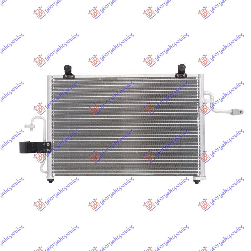 Radiator i kondicionerit 1,6-1,8-2,0cc (59x36,5x1,7)