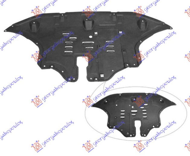 Mbrojtje/kapak nën motor (plastik)