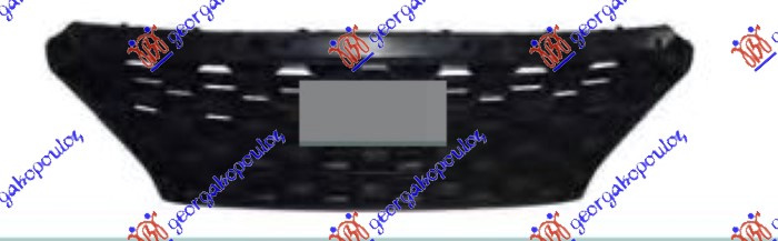 Maskë pvc/grilë me ngjyrë të zezë