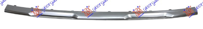 Shirit qendror në grilën në parakolpin e përparmë i argjendtë