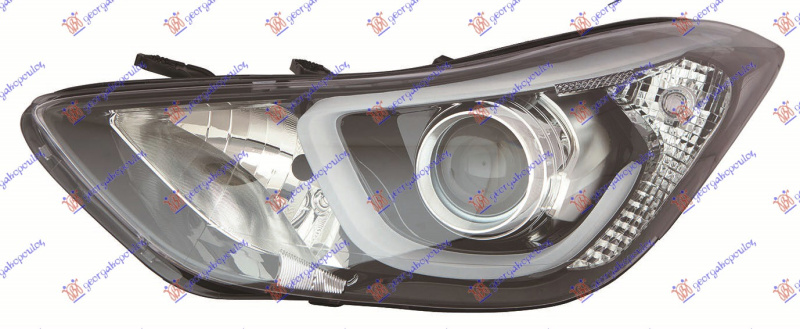 Fenerë elektrik (HB3/H7) me LEDDritë ditore (E) (DEPO)
