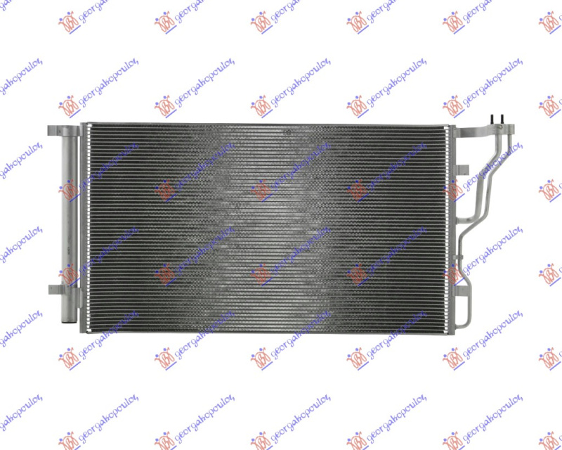 Radiator i kondicionerit 1,6-2,0i16V (67x37.8x1,6)