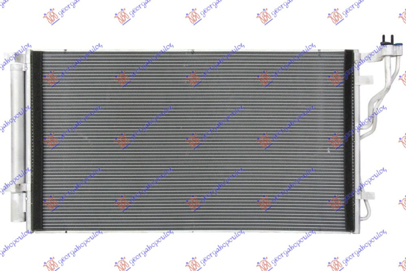 Radiator i kondicionerit 1.7 CRDi (53,8x38,3x1,6)