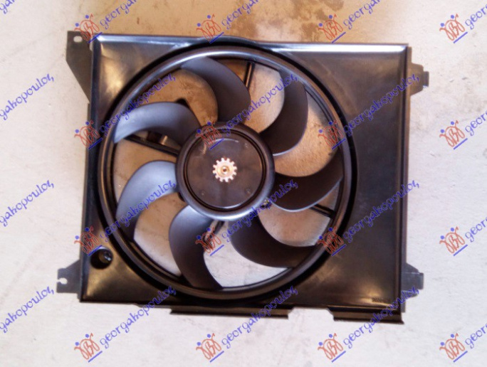Ventilator për kondicioner komplet benzinë/dizel (310mm)