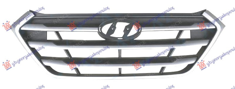 Maskë pvc/grilë gri