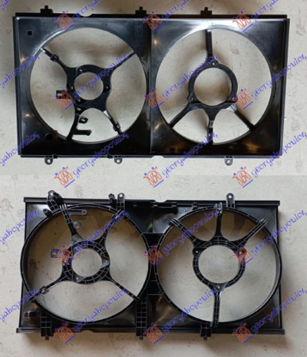 Difuzor/mbajtës për ventilator dopio 1.3-1.6-2.0 benzinë