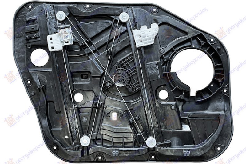 Ngritës/rregullator për dritaren e përparme elektrik (pa motor) me panel/mbajtës
