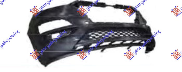 Parakolpi i përparmë me pvcMaskë/grilë fikse dhe spoiler (me hapje për shirit/unazë )
