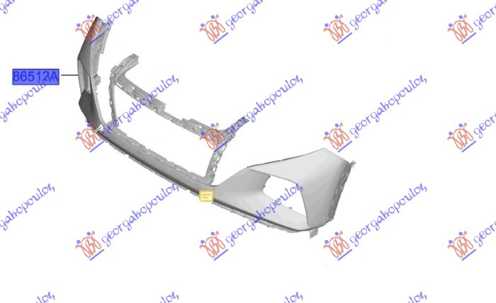 Parakolpi i përparmë i sipërm