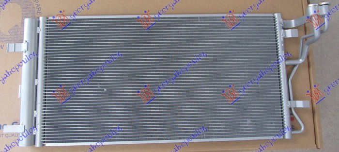 Radiator i kondicionerit 1.0-1.6 T-GDi benzinë - 1.6 CRDi dizel (560x304x16)