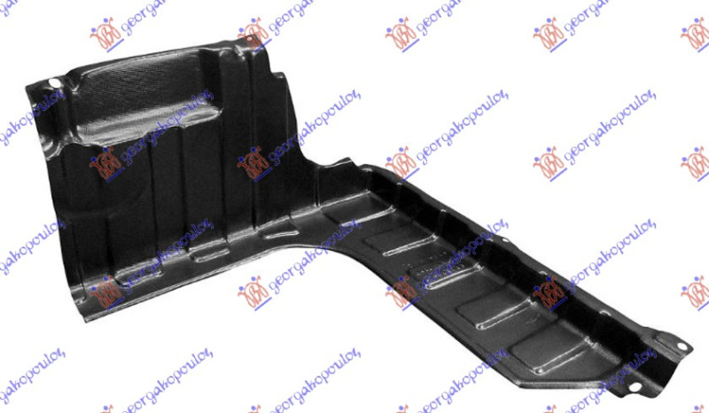 Mbrojtje/kapak nën motor e plastikës / anësore