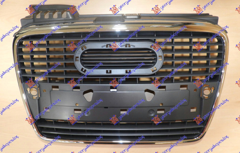 Maskë pvc/grilë (kornizë krom) (pa mbajtës për targa)