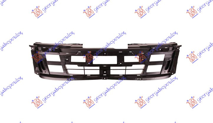 Maskë pvc/grilë e brendshme me ngjyrë të zezë (tërheq në të gjitha katër rrotat)