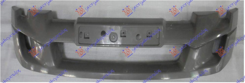 Maskë pvc/grilë e jashtme (tërheq në të gjitha katër rrotat) gri