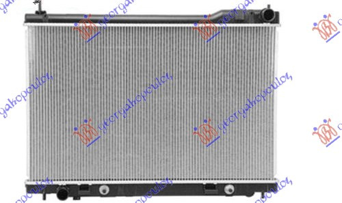 Radiator për motor 4,5 i-32V (45x72,7x16)