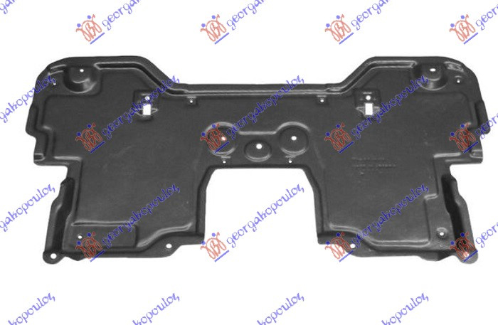 Mbrojtje/kapak nën motor i pasëm (me tërheqje të pasme)