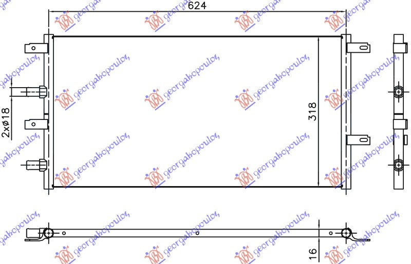 Radiator shtesë për motor 3.0 dizel (624x318)