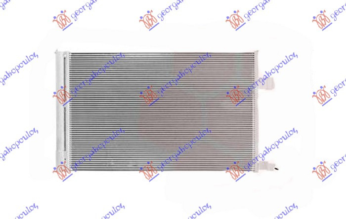 Radiator i kondicionerit 3.0 benzinë - 2.0-3.0 dizel (615x385x12)