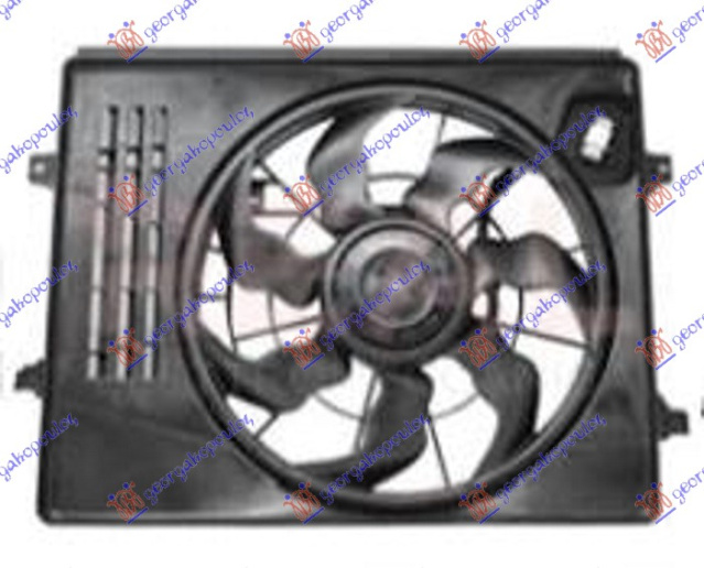 Ventilator komplet (i vetëm) 1.6-2.0 Gdi benzinë (3 pinë)