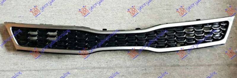 Maskë pvc/grilë krom/me ngjyrë të zezë