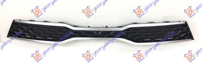 Maskë pvc/grilë me ngjyrë të zezë/e argjendtë (rrjeti) (Origjinal)