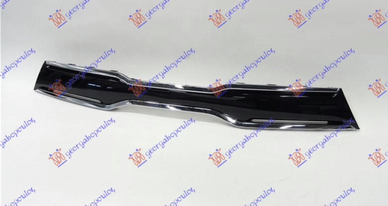 Maskë pvc/grilë me ngjyrë të zezë me shkëlqim/krom (Origjinal)