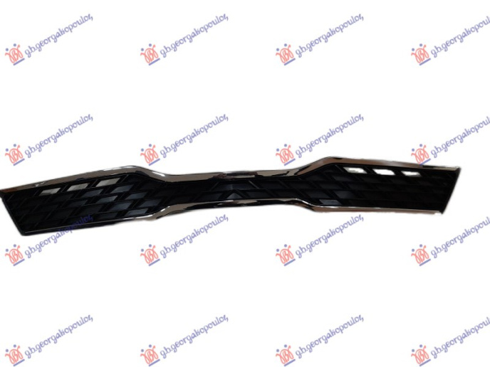 Maskë pvc/grilë me ngjyrë të zezë/krom (Rrjeti)