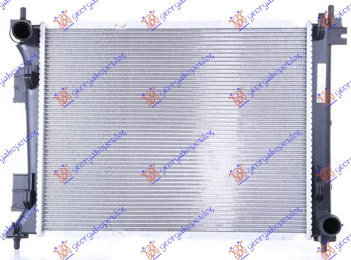 Radiator për motor 1.4 CRDi dizel (480x375x26)