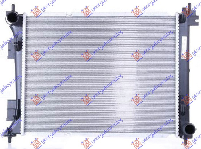Radiator për motor 1.4 CRDi dizel (480x375x26)